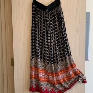 Bohemian Maxi Skirt